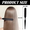 3Pcs Pointed Tail Professional Tail Hair Brush Lightweight Convenient Wig