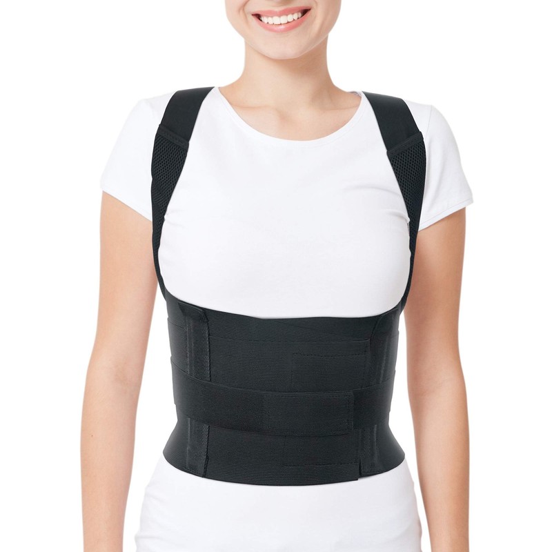 ORTONYX Comfort Posture Corrector Back Brace for Woman and Men,