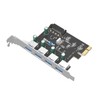 BRAINZAP PCI-Express 3.0 x1 4-Port USB 3.2 Gen1 / USB