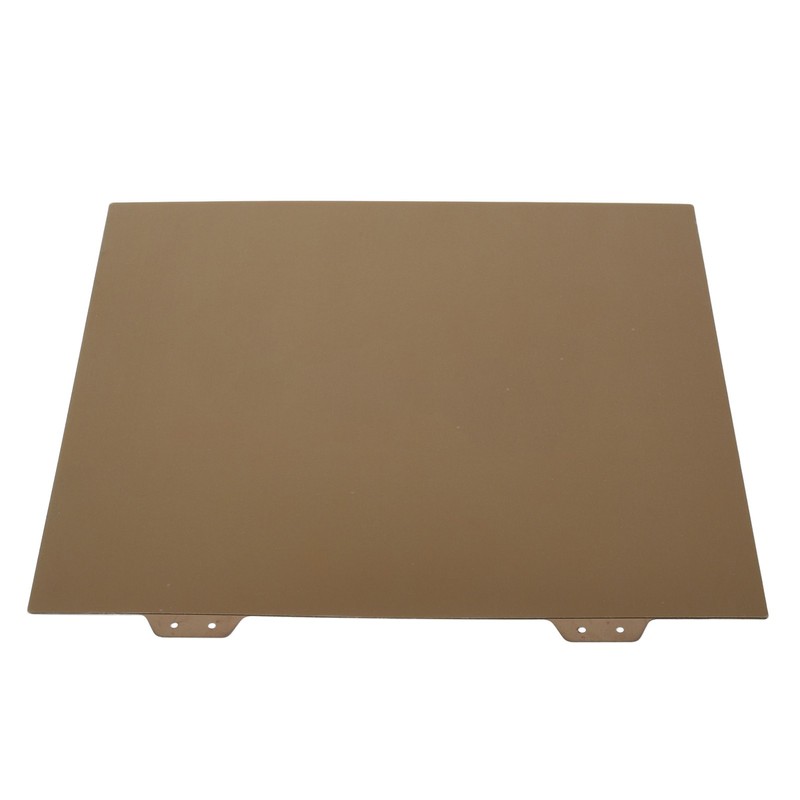 Spring Steel Sheet Double Sided PEI Gold Powder Flexible Build