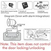 YOMTOVM 12V Car Alarm System, Anti-Theft Horn Siren with 7-Levels