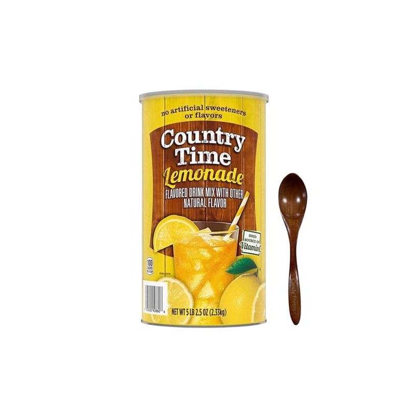 Candy Freezer CountryTime Lemonade Powdered Drink Mix 1 Canister, 82.5