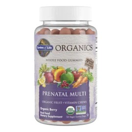 Garden Of Life Multvitaminas Prenatal, 120 gomitas sabor berry