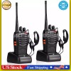 pxton 2 Pack Set Long Range Walkie Talkie 50 Mile