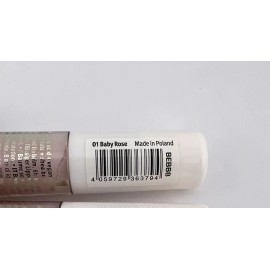 ESSENCE Extreme Care Hydrating Glossy Lip Balm, # 01 Baby Rose, 3 PACK