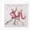 Berni Parker 40th Wedding Anniversary Card - A pair of