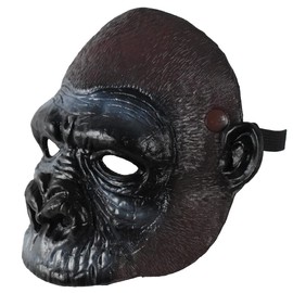 NOVELTY GIANT WWW.NOVELTYGIANT.COM Foam Monkey Ape Costume Mask Accessory Multi