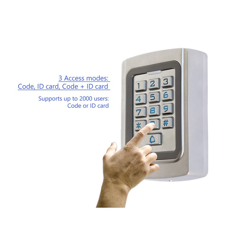 Supreform IP68 Waterproof Universal 12V 24VDC Metal Case Digital Wired