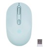 Mouse Techzone Inalámbrico Click Silencioso 1600 Dpi Azul