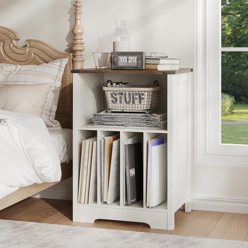 ChooChoo Record Player Stand, Vinyl Record Storage Cabinet, Turntable Stand