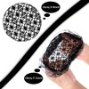 Waydress 8 Pcs Ballet Hair Net Bun Cover Invisible Elastic