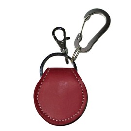 HERBE Coin Key Holder, Key Ring, Cowhide Leather, Coin Case, Mobile Coin Holder, 500 Yen Coin, Guitar Pick Case, Coin Type, Electronic Money/edy Quicpay Edy, QuickPay, Coin Key Ring, Made in Japan,