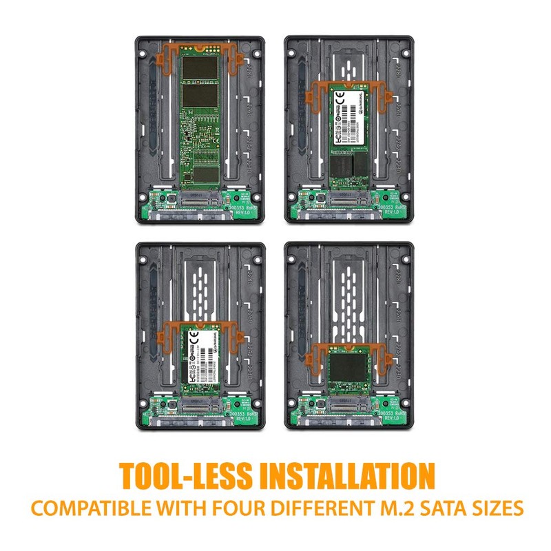 ICY DOCK EZConvert M.2 SATA SSD to 2.5" SATA SSD