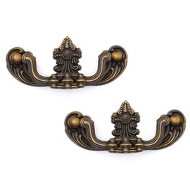 Karimoku KK9002-02 Karimoku Furniture Colonial Drawer Handles (German Can), Pack of 2