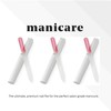 Manicare 3 Glass Nail Files, For Shaping And Styling Nails,