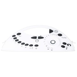 Staubsaugerladen.de Control Panel Bezel Compatible with Vorwerk Thermomix TM31 and Bimby TM31 Including Rubber Knobs, Replacement Part for Broken Buttons, High-Quality Front Panel, Easy Repair, Perfect Fit