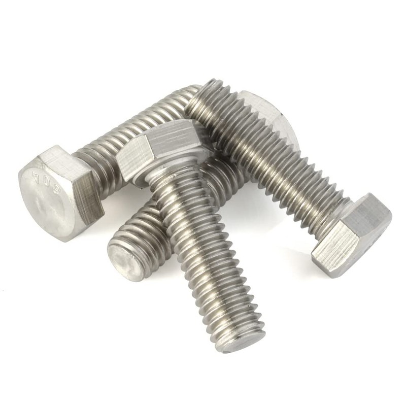 MewuDecor 1/4-20 x 3/4" Hex Head Cap Screws Hexagon Bolts,