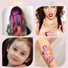 Purple Hair Dye Stick,Washable Hair Chalk for Women,Temporary Hair Color