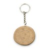 Promotech Cool Bunny Handmade Laser Engraved Single Piece Wooden Keyring,