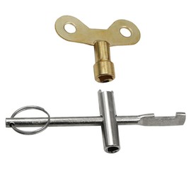 LUOFENG Tap Key,Water Tap Control Key & Wrench Set Water Faucet Key with Durable Wrench Easily Control Water Sources & Fix Leaks Quickly