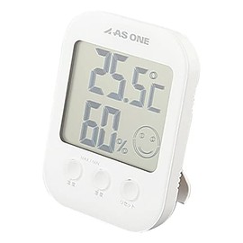 As One A-230-W /1-1752-01 Thermometer/Hygrometer, White