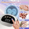 DMJWAN UV Lamp for Gel Nails, Professional Nail 320 W