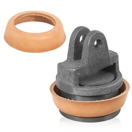 Ersatzkolben für Schwengelpumpen, Handpumpen Typ 75 Schwengelpumpenkolben mit 1 Lederdichtung, Schwengelpumpe Ersatzteile Handschwengelpumpe Handpumpe Typ 75 für Gartenpumpe