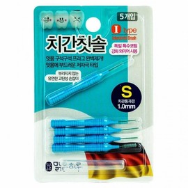 Clear Day Interdental Brush Type I 5 Pieces S(1.0mm) 10ea