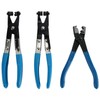FreeTec 9pcs Hose Clamp Pliers Tool Set for Fuel Oil
