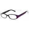 Aloha Eyewear Clear Reflections Irridescent Designer Reading Glasses for Youthful