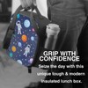 VunKo Space Cosmonaut Stars Kids Insulated Lunch Bag Small Cute