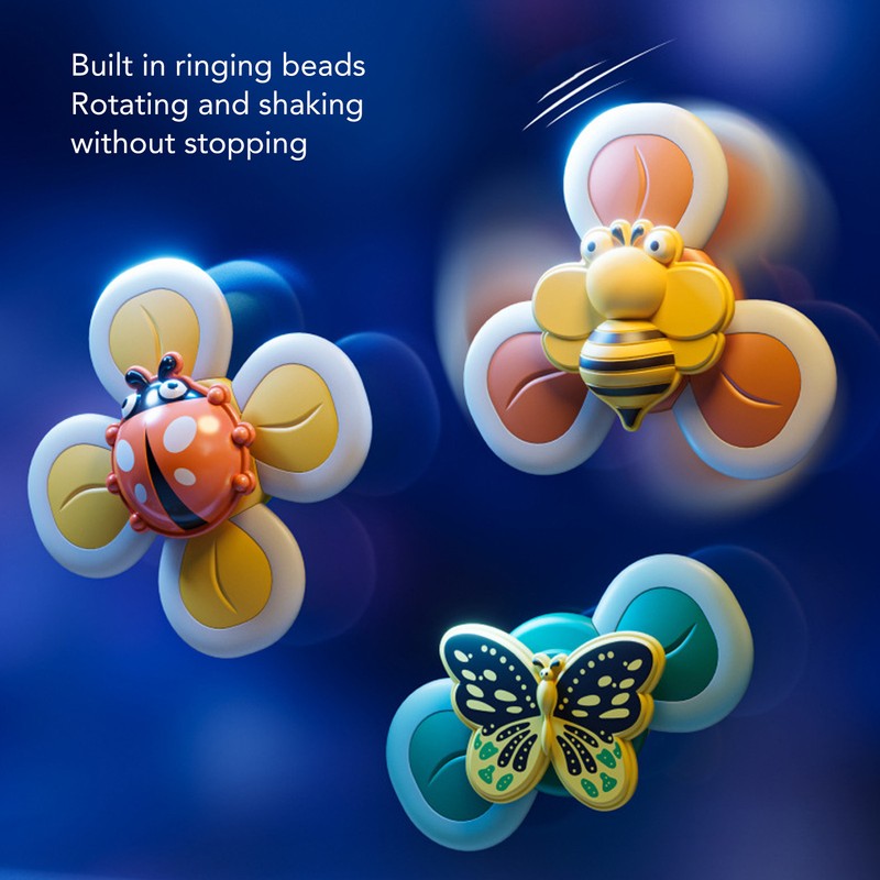 Baby Bath Toys with Shower Head Angle Adjustable Animal Shape