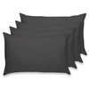 Rayyan Linen 4 Pack Pillow Cases 100% Egyptian Cotton 200