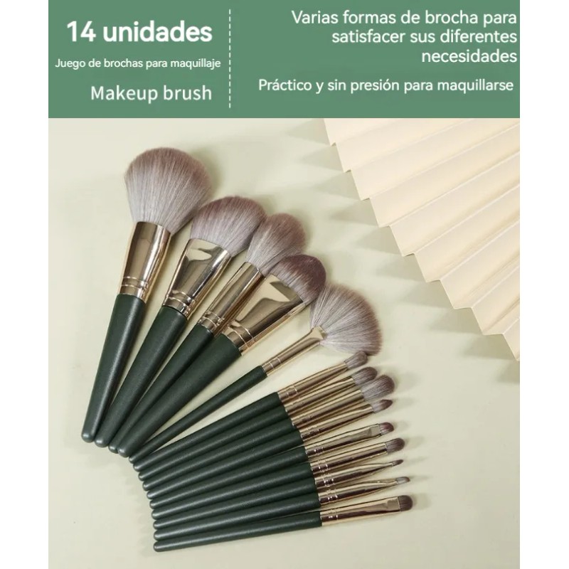 Set De Cilindros Brochas Profesional Beauty Creations Origin