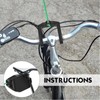 Bymivofun Bicycle Tow Rope, Bicycle Towing System, Retractable Bicycle Tow