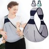 Uandhome Baby Carrier,Adjustable Baby Carrier Sling, Baby Wrap Sling, Baby