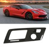 Car Gear Box Cover Trim Carbon Fiber Style Console Shifter