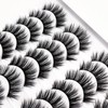 Losha Eyelashes Natural Look Faux Mink Lashes Pack Handmade Fluffy