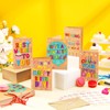 Gersoniel 100 Sets Kraft Happy Birthday Cards with Envelopes and