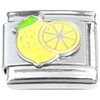 NewCharms Slice of Lemon Fruit Italian Charm