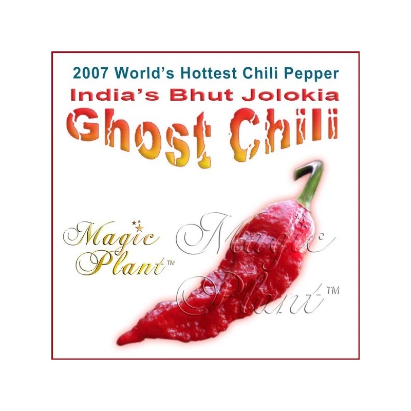 Magic Plant Farms Bhut Jolokia Pepper Flakes - The Hottest