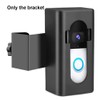 AIXXCUVQ Convenient Ring Doorbell No-Drill Mount Installation While Protecting Wireless