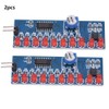 2 pieces NE555 + CD4017 LED Chaser Water Flow Light