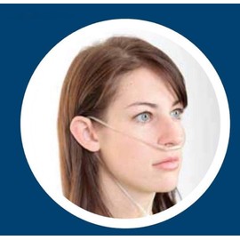 Ultra Soft Adult Ultra Soft Oxygen Cannula, green tubing - 7 Ft (Westmed #0556) pk 5