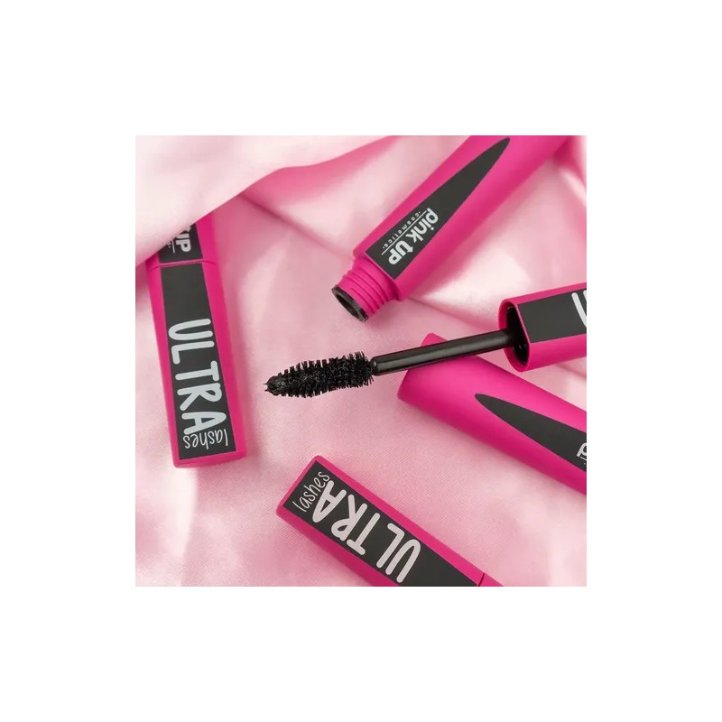 Máscara De Pestañas Ultra Lashes Pink Up A Prueba De