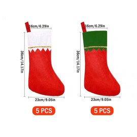 Kellegour 6 Pieces Christmas Stockings,Large Xmas Stockings,Fireplace Hanging Santa Socks,Xmas Fireplace Hanging Stockings for Pouch Bag Ornaments,Snowman,Reindeer,Gift,Candy,DIY Craft