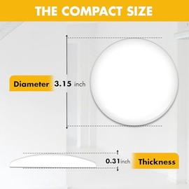 Topes de puerta para pared, superficie limpia y seca necesaria para un adhesivo fuerte, amortiguador de sonido, protector de pared de pomo de puerta, 