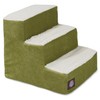 Majestic Pet Portable Pet Stairs | Soft Sherpa Steps Foam