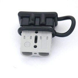 FainWan 6 piezas de 6 – 10 calibre 50 A conector rápido de batería/desconexión del arnés de cable, conector de recuperación de cabrestante o remolque, 12 – 36 V CC y 6 tapas (gris)