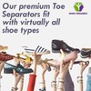 Mars Wellness Gel Toe Separators 1 Pair - Correct Bunions,